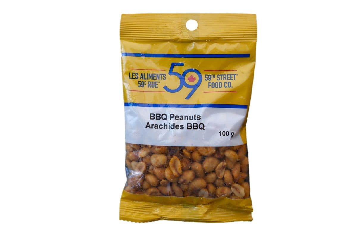 Marché Express Arachides BBQ (100g) 77195 / On The Run BBQ Peanuts (100g) 77195