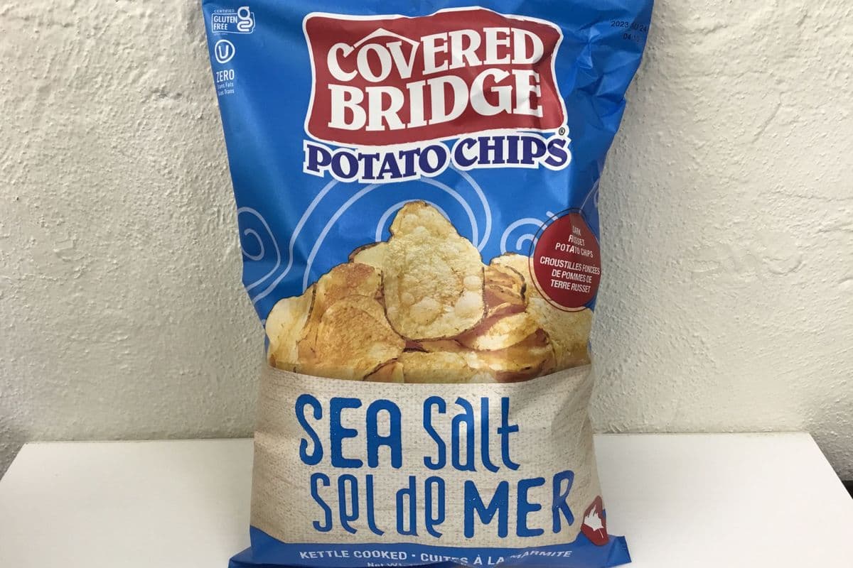 Covered Bridge Sea Salt Potato Chips (170 g)