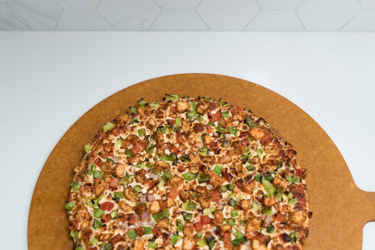 Medium Tandoori Chicken Gluten-Friendly Speciality Pizza