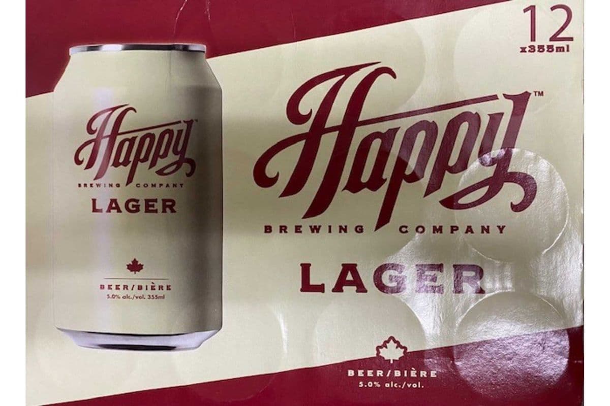 Happy Lager (12 x 355ml can)
