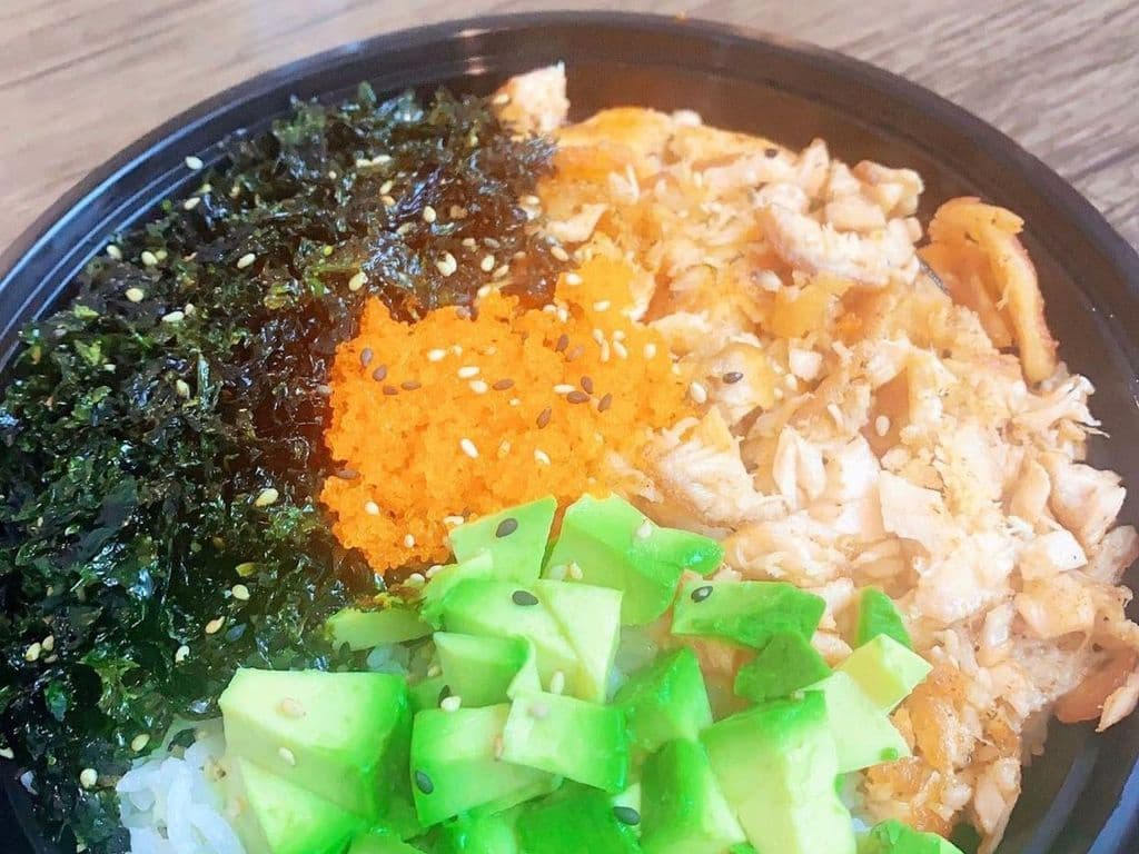 Salmon Seaweed Mix Rice