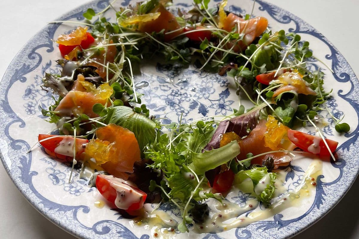 Smoked Salmon Salad