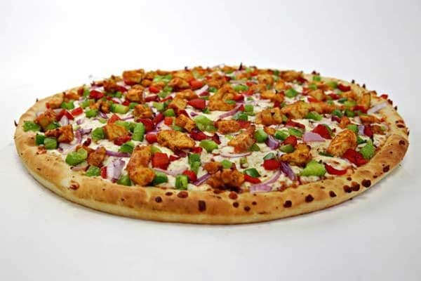14" Large Butter Chicken Pizza with One Creamy Garlic Dip