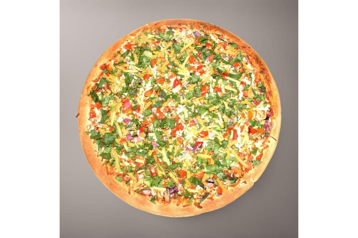 12" Medium Vegan Indian Fusion Pizza