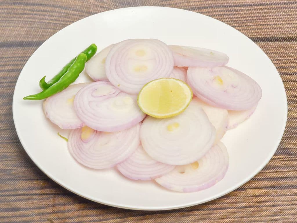 Onion Salad With Chillies