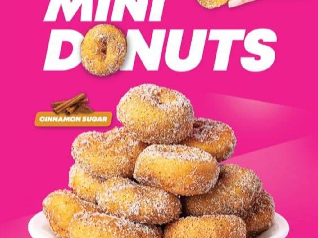 Mini Donuts Regular (6 Donuts)