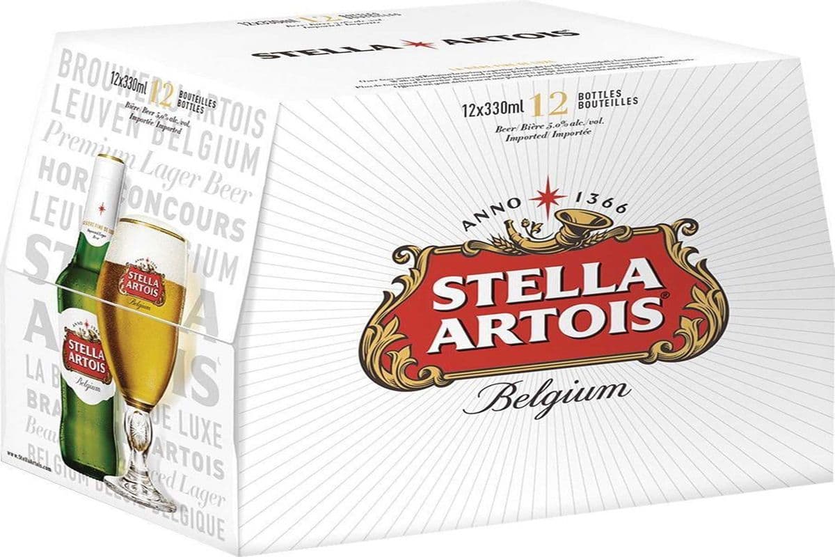 Stella Artois 12 BOTTLES (12 x 330ML)