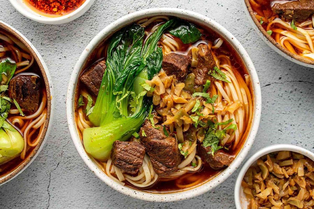Taiwanese Spicy Beef Noodle