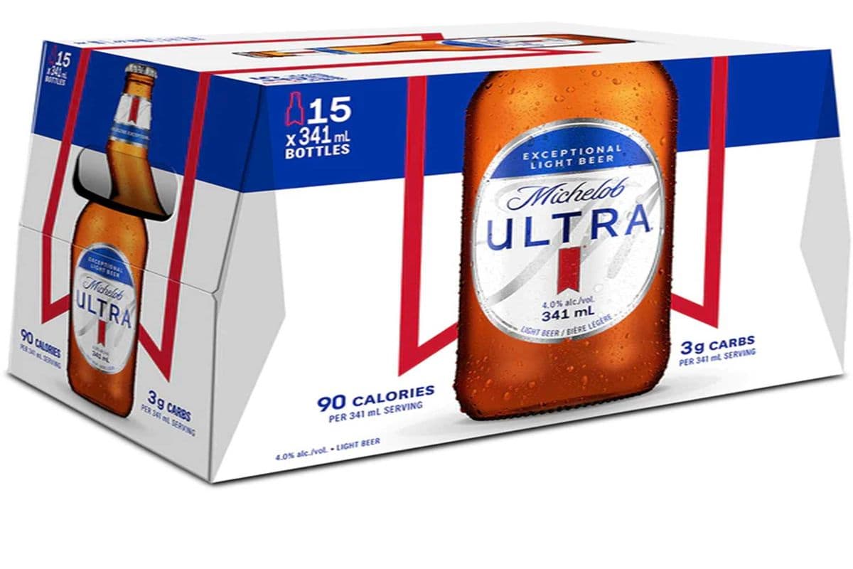 MICHELOB ULTRA 15 BOTTLES (15 x 341ML)