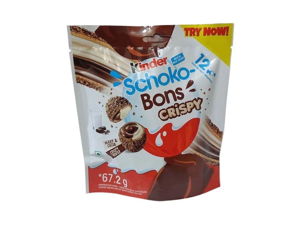 Kinder Joy Schoko Bons Crispy Indian 67.2g Milk and Cocoa Creme Eggs