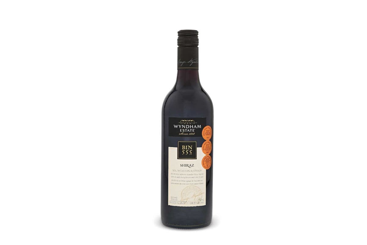 Wyndham Estate Bin 555 Shiraz (1 x 750ml)