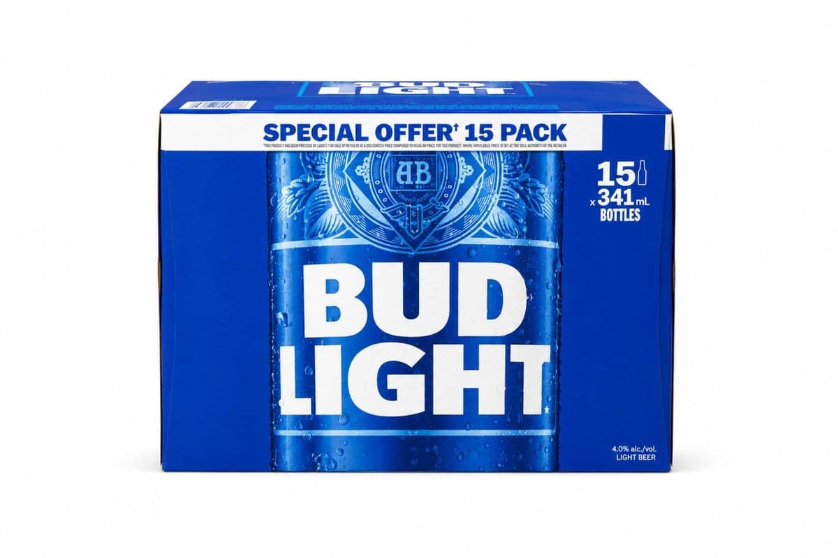 Bud Light (15 x 341ml)