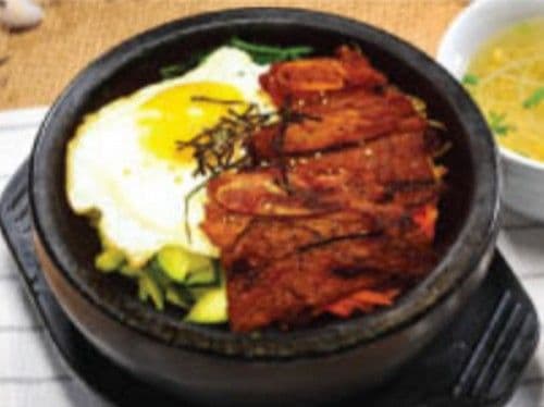 LA Kalbi Dolsot / LA갈비 돌솥비빔밥