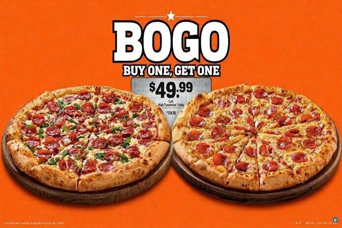 Two Extra-Large Signature Pizzas