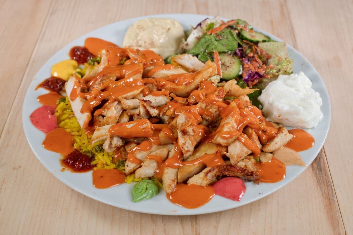 Chicken Shawarma Plate
