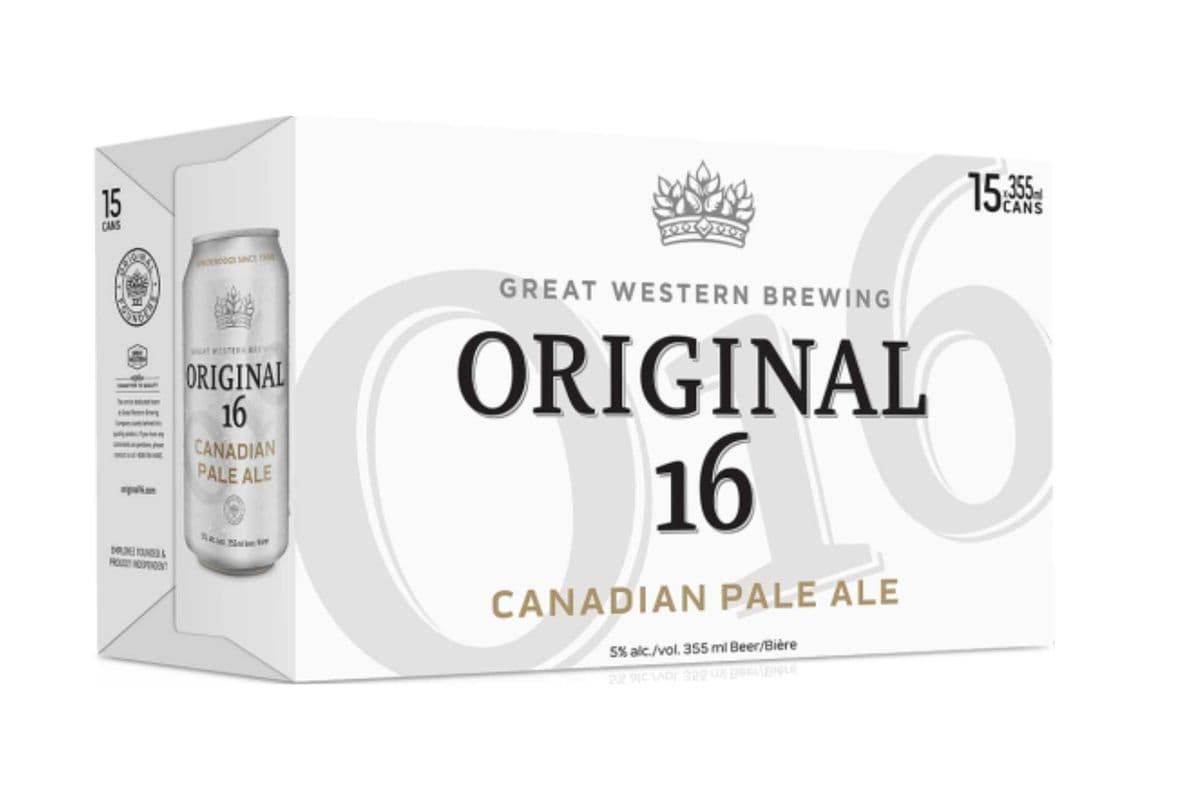 Original 16 Canadian Pale Ale (15 x 355 ml)