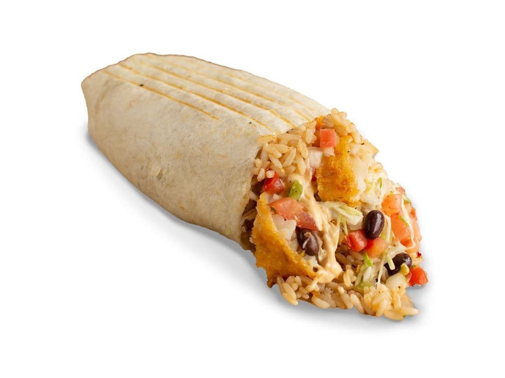 ^Baja Fish Burrito