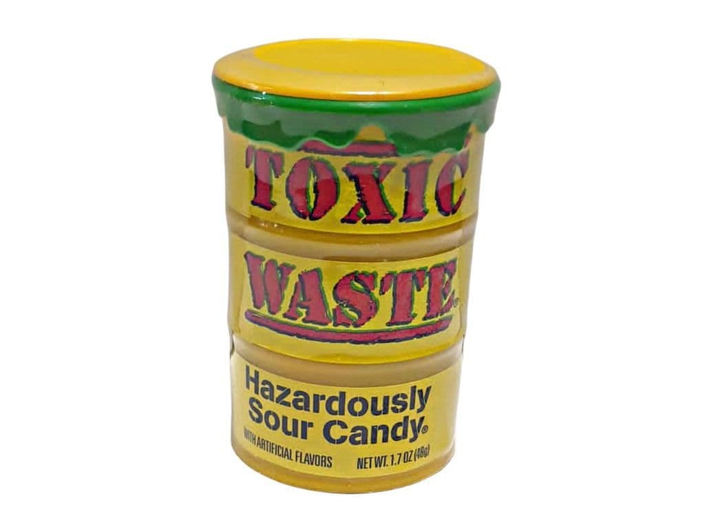 Toxic Waste Original Sour Hard Candy Drums