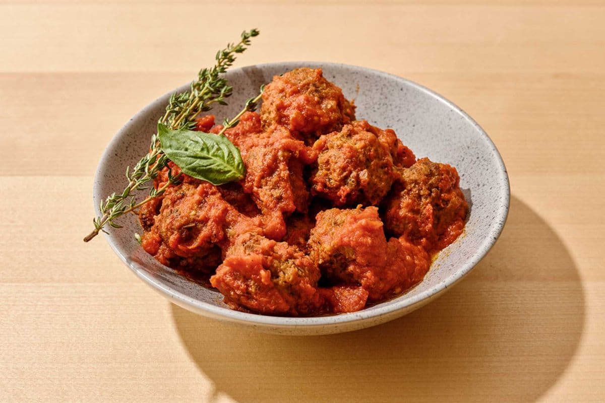 Marinara Beef Pork Meatballs - Mabel's - Frozen (595 g)