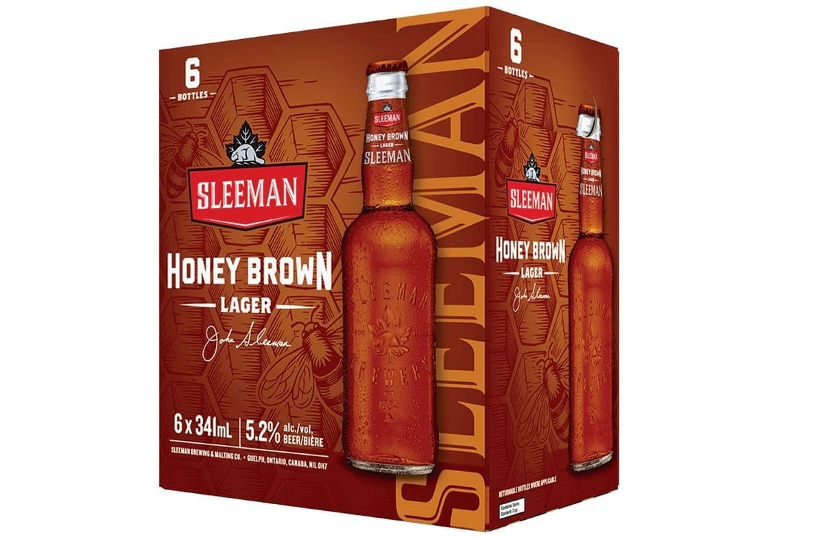 Sleeman Honey Brown, 6BTL (6 x 341 ml Bottle)