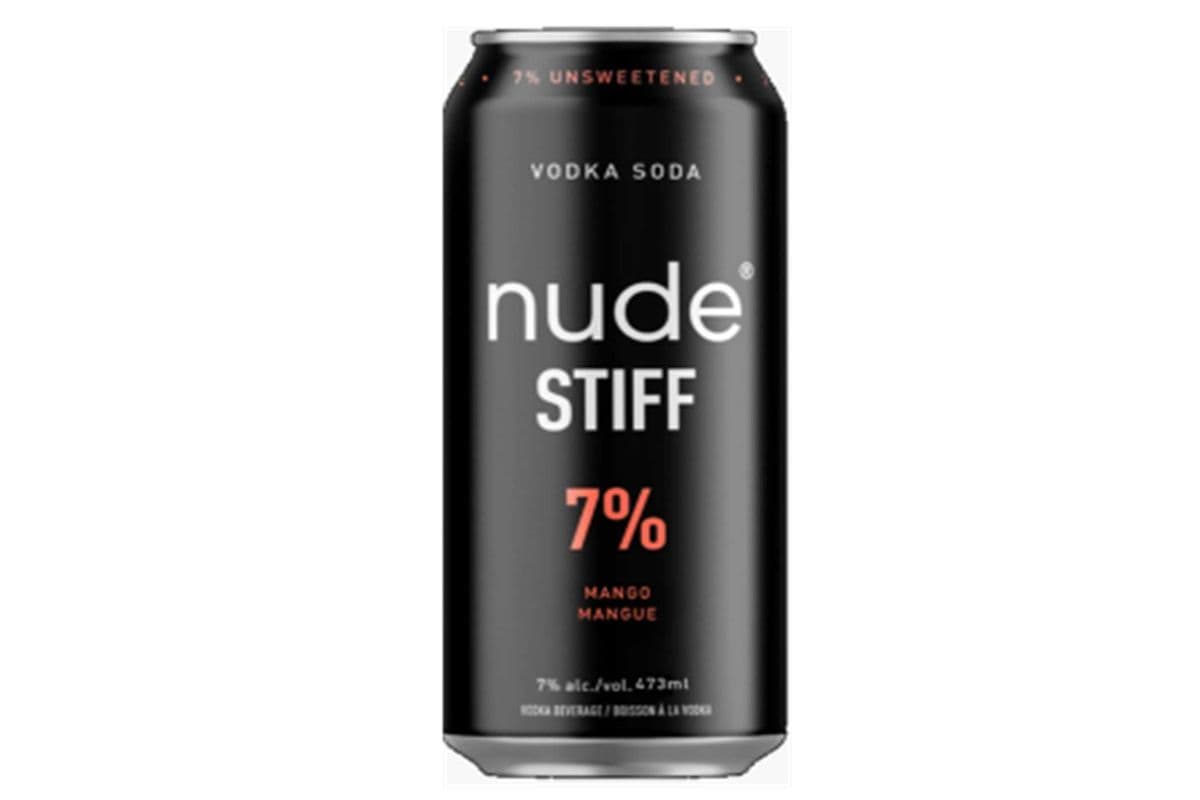 Nude Vodka Soda Stiff 7% Mango 473 ML (1 x 473 ML)