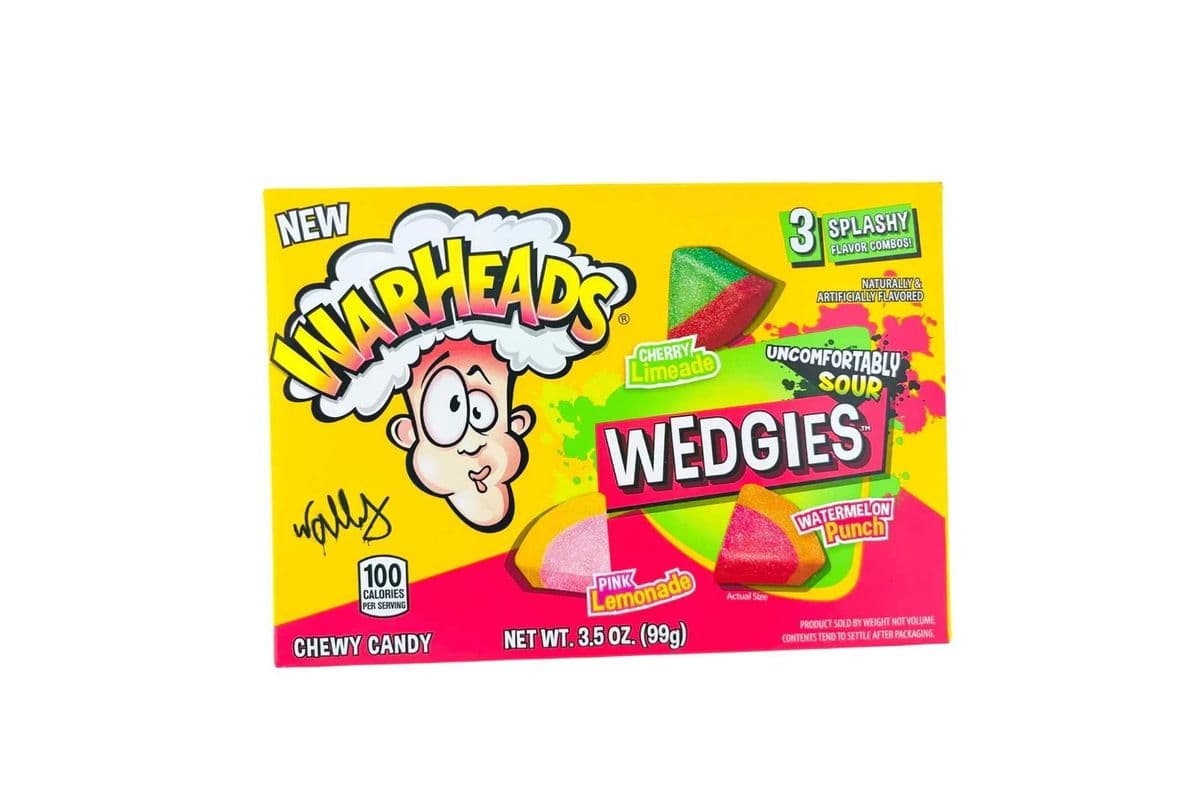 WarHeads Wedgies Sour 99g TB