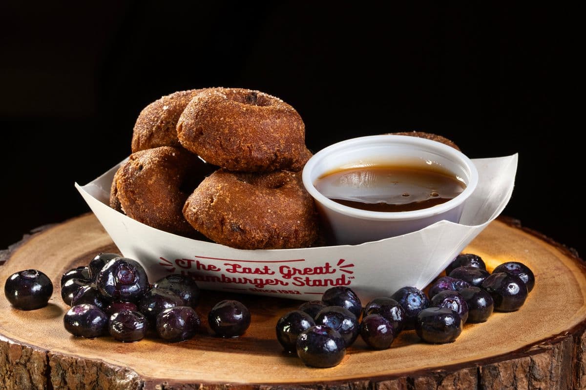 Blueberry Mini Donuts (10pcs)
