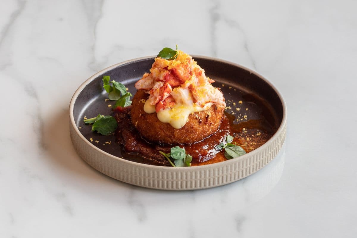 Lobster Mac n Cheese Fritter