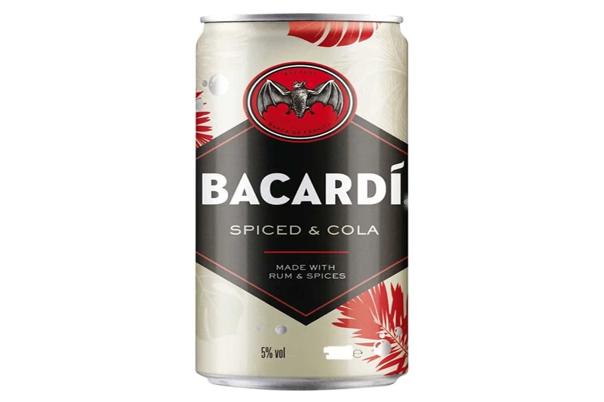 BACARDI SPICED & COLA (1 x 473 ML)