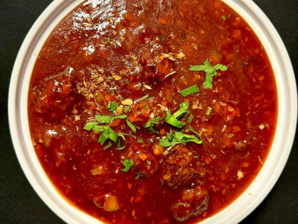 Veg Manchurian Gravy