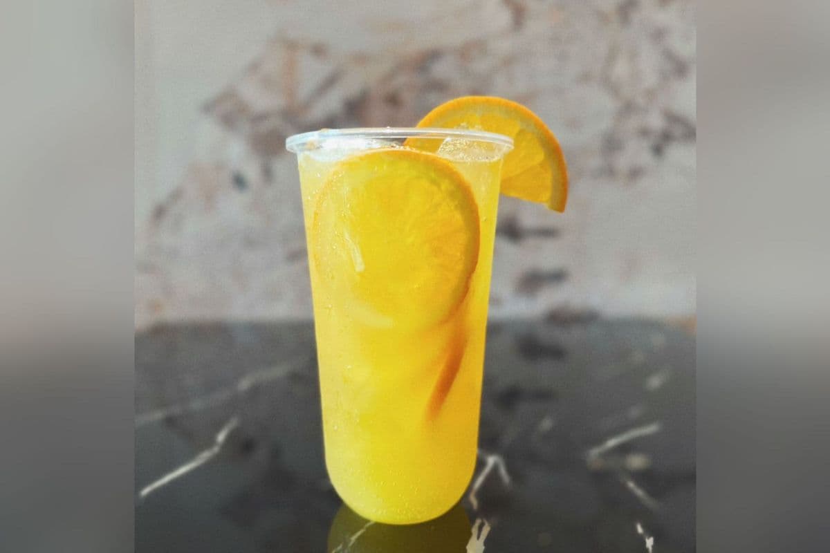 S4.Orange Sparkling Fruit Tea