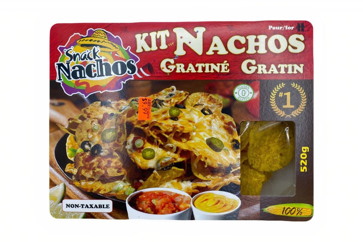 Snack Nachos kit gratiné nachos (520 g)