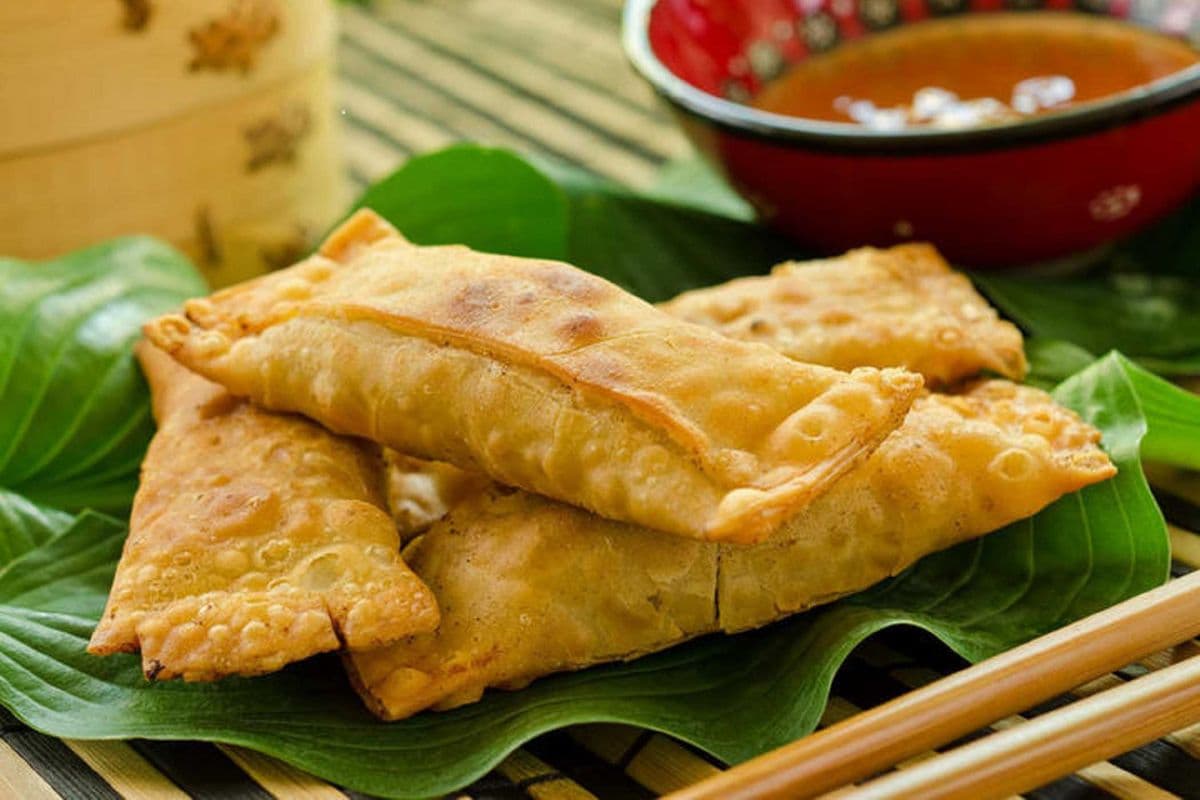 1. Deep Fried Egg Roll