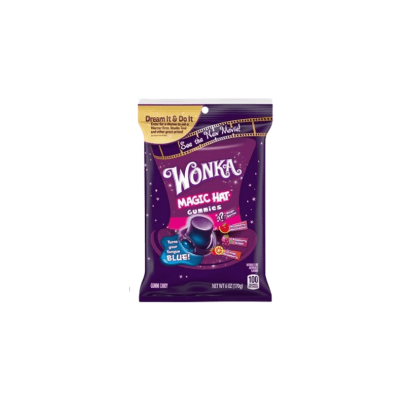 Wonka Mixed Flavors Magic Hat Gummies - USA (4oz)