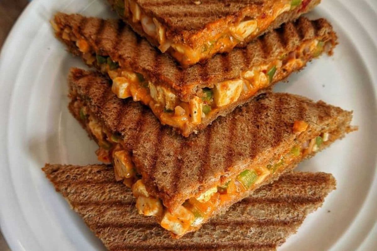 Paneer Tikka Sandwich