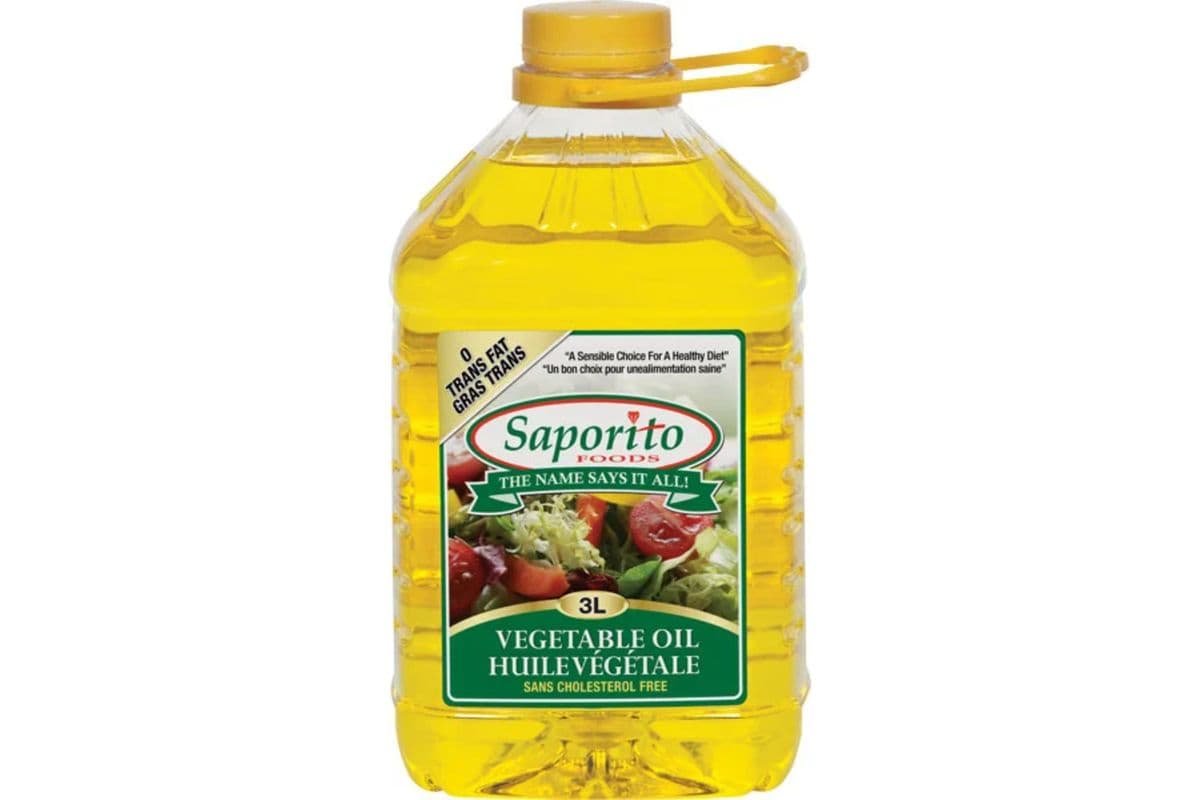 Saporito Vegetable Oil (3L)