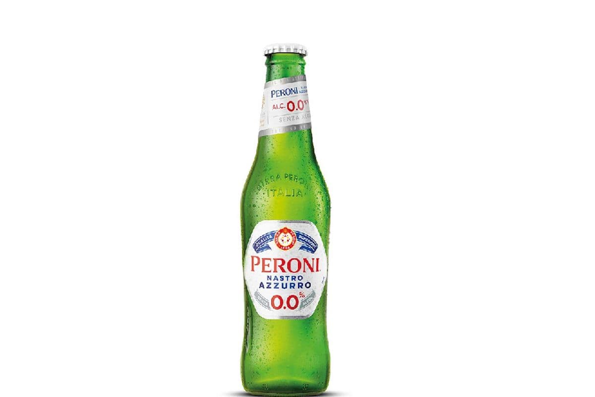 Peroni Nastro Azzurro Light Lager, 330mL Bottle Beer (5.1% ABV) (1 x 330 mL)