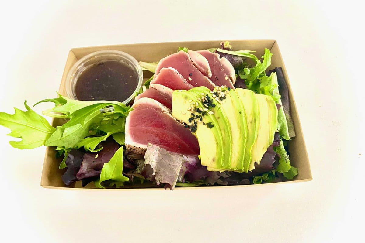 Ahi Tuna Tataki Salad