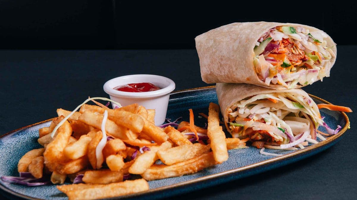 Lamb Seekh Kebab Wraps