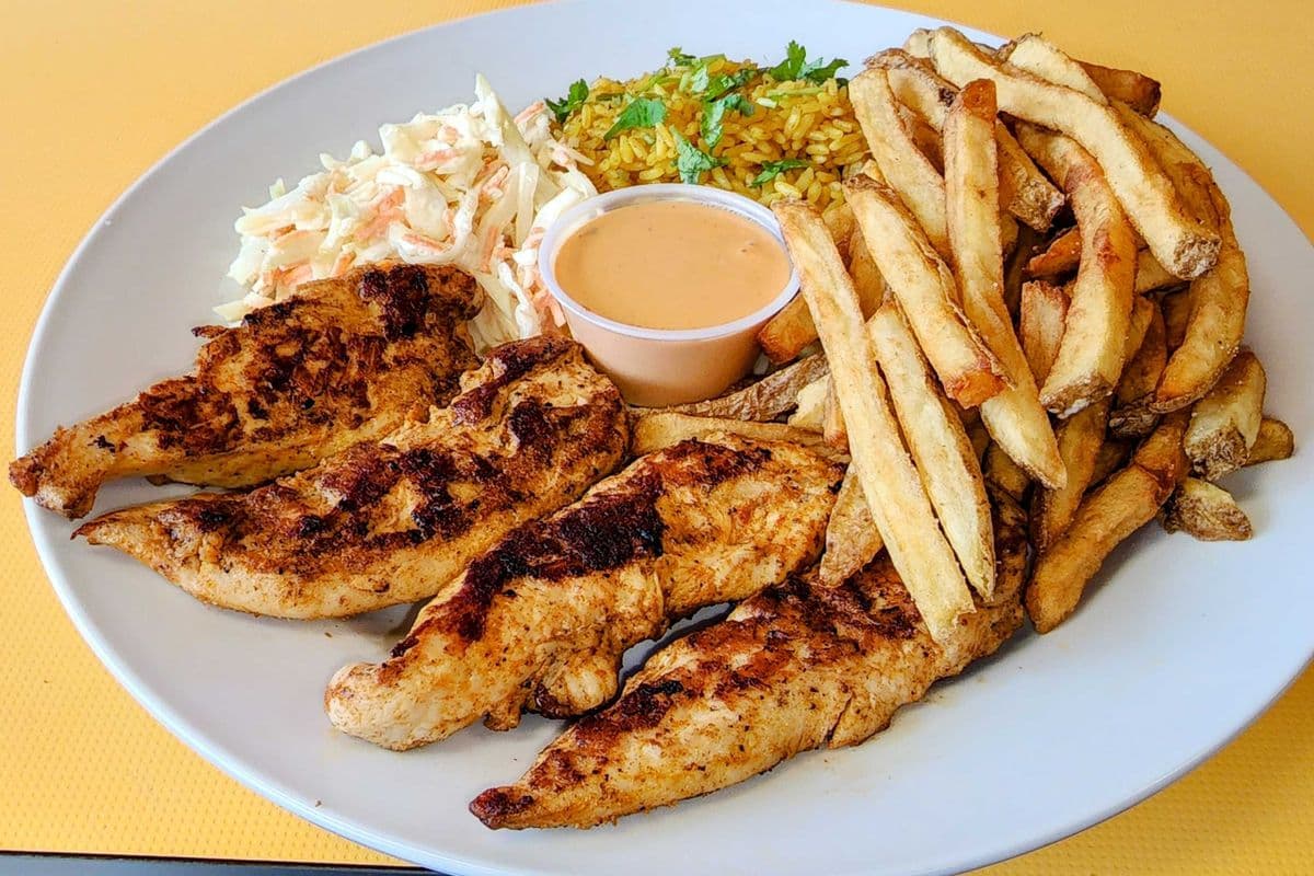 Jajy Chicken Combo #4 (Tenders)