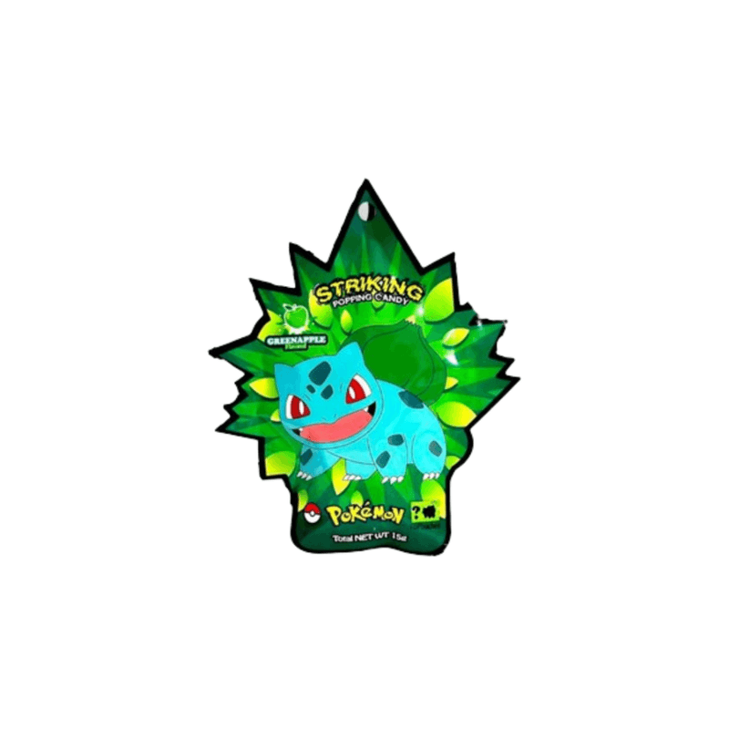Pokemon Edition "Bulbasaur" Popping Candy Green Apple - South Korea (15g)