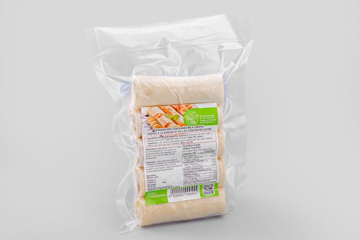 Banana and Condensed Milk Crepes (425 g)