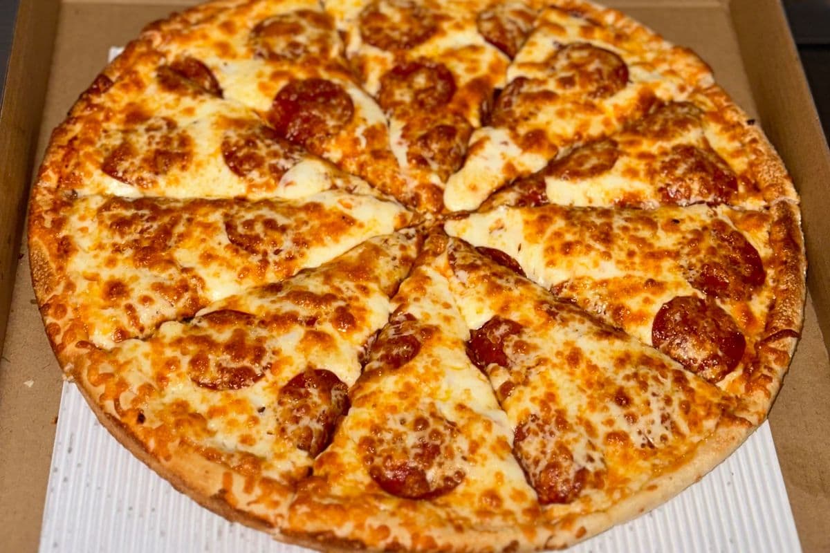 Small 10" Pepperoni and Cheese Pizza