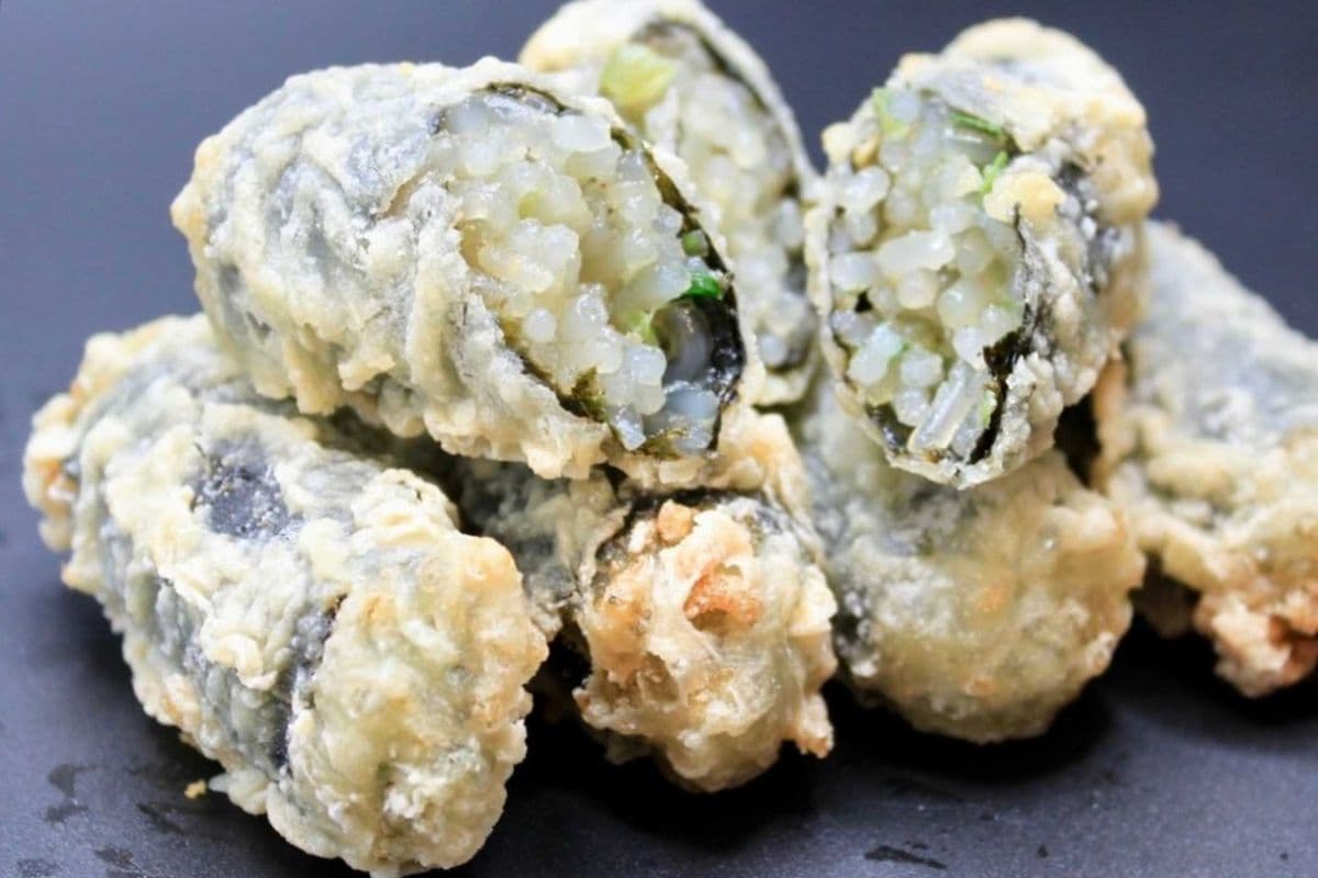 (New) Spicy Seaweed roll (6pcs, no meat)