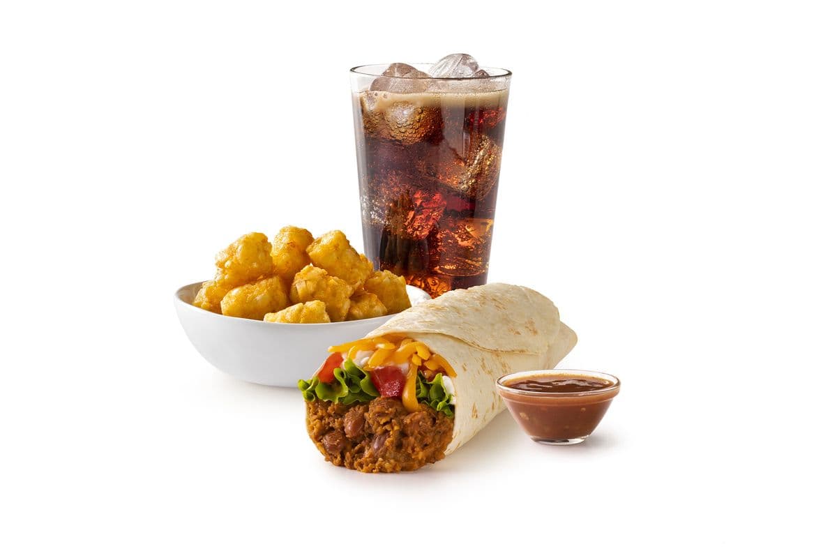 Classic Refrito Burrito Combo