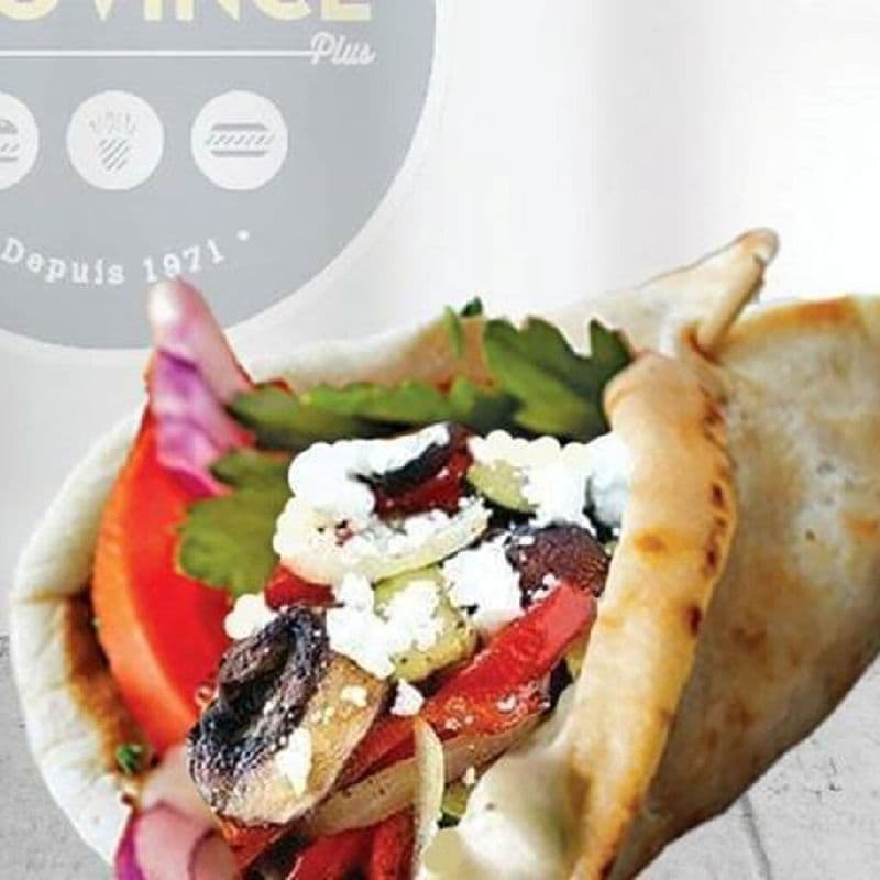 Pita végétarien