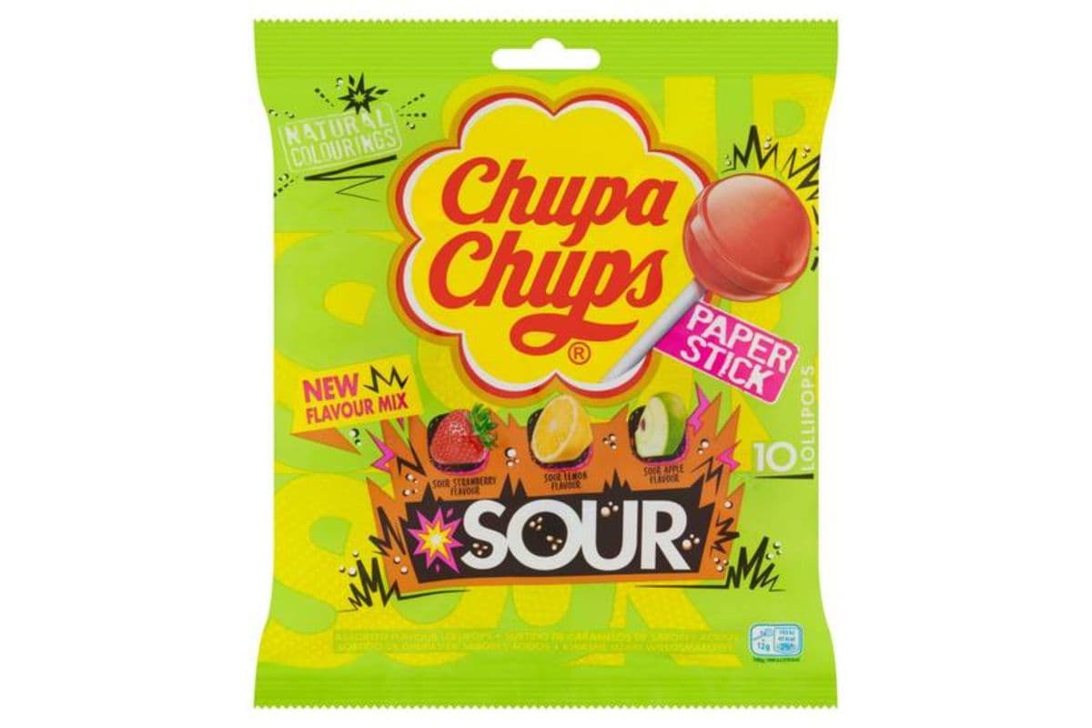 Chupa Chups Sour Lollipops