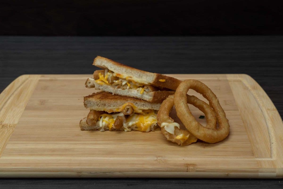 O-Ring Grilled Cheese Sandwich