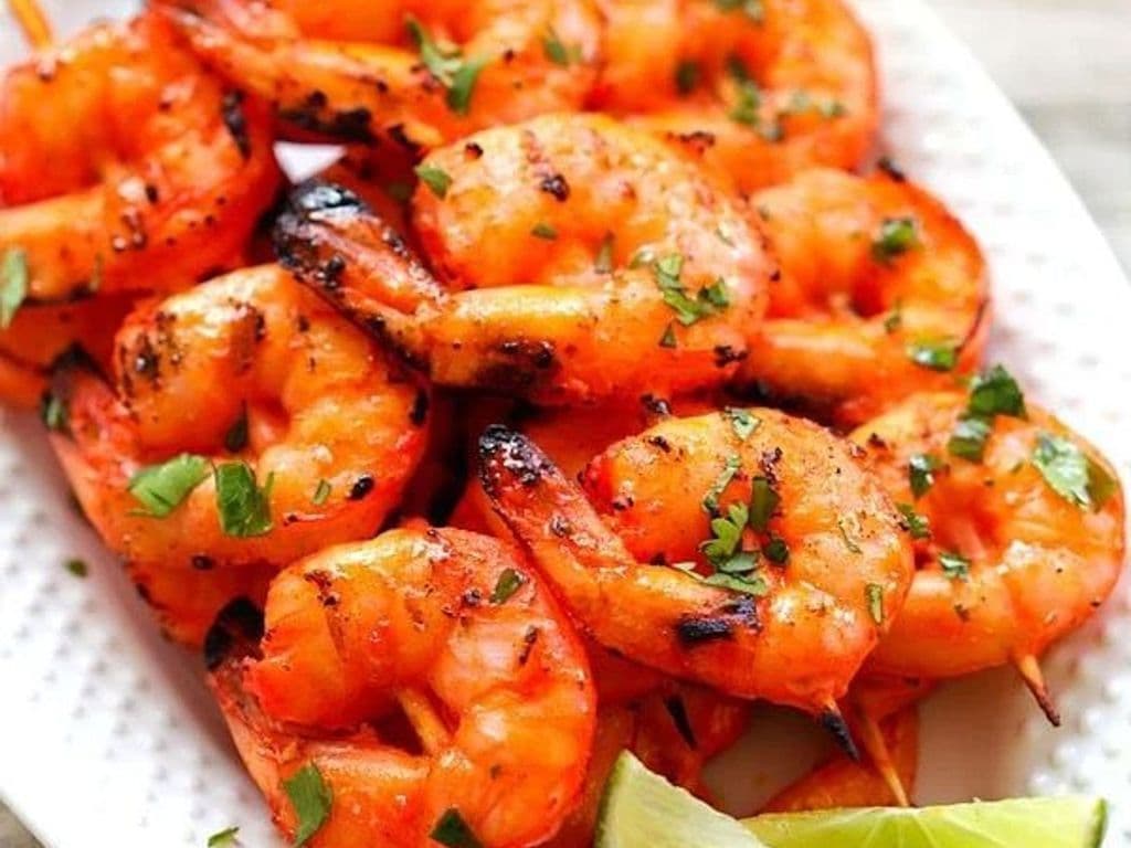Tandoori Garlic Prawns