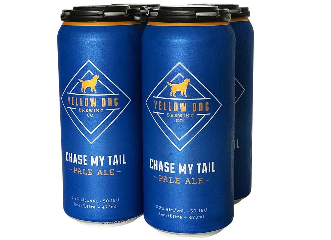 Yellow Dog Pale Ale, 4 PK Cans (4 x 473 ml Can)